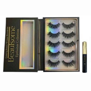 BeauTsome Eyelashes Collection (with Adhesive)