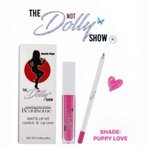 The Not Dolly Show Matte Lip Kit – Shade: Puppy Love